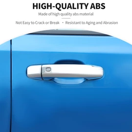 JeCar Chrome Door Handle Covers Trim Exterior Accessories Compatible with Chevy Colorado & GMC-Canyon 2023-2024, for Silverado & GMC-Sierra 2019-2024