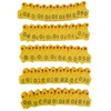 100Pcs TPU Pig Cow Ear Tag with Number 001‑100 Ear