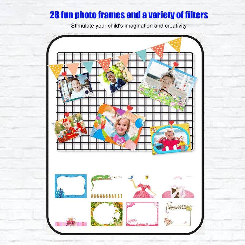 Kids Digital Camera Cute Lightweight 2in Screen Children Camera for