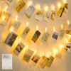 JMEXSUSS 40 LED Photo Clip String Lights with 40 Clips,