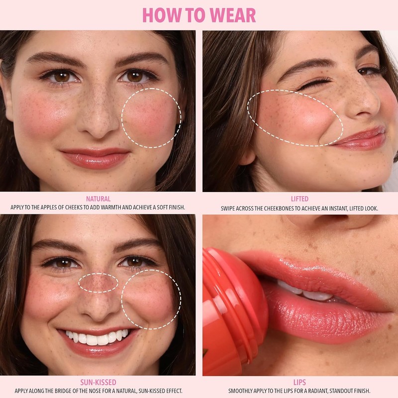 Moira Rubor Soft Blush Balm (001, All that!)