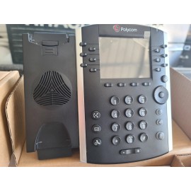 Polycom VVX 411 Gigabit PoE 12-line IP Phone - Black