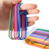 Photway 100 mm Colourful Paper Clips, Large, Pack of 30,