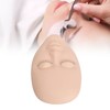 Lash Mannequin Face 3 Pairs Removable Eyelids Eyelash Extension Practice