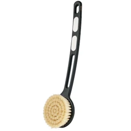 SANBI Japanese Natural Bristle Body Brush B Series (Firm B-285, Black)