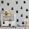XUOIAYNB Cute Black Cat Wall Stickers, Lovely Pet Cats Vinyl
