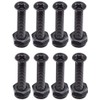 Longboard Skateboards Cruiser Hardware Screws 1 inch Black Color (1")
