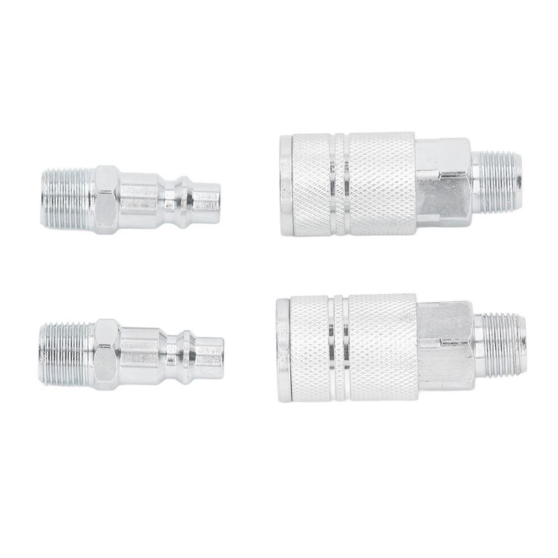 Air Hose Fittings 2 External Connection 2 External Plug 3/8