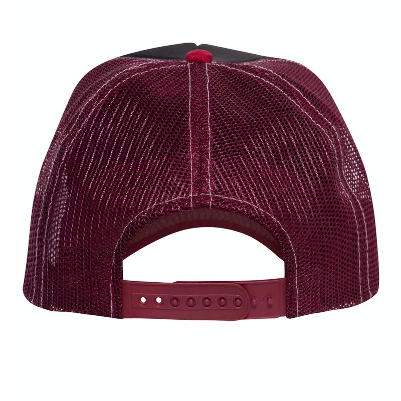 King Kerosin Mens Moto Psycho Baseball Cap, Red, One Size,