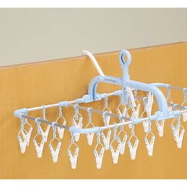 Twinmall Shine Life SL-02 Horizontal Aluminum Hanger, 32 Pinch, Blue