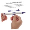 SEWACC 8Pcs Scaled Ballpoint Pen Portable Writing Pens for Students