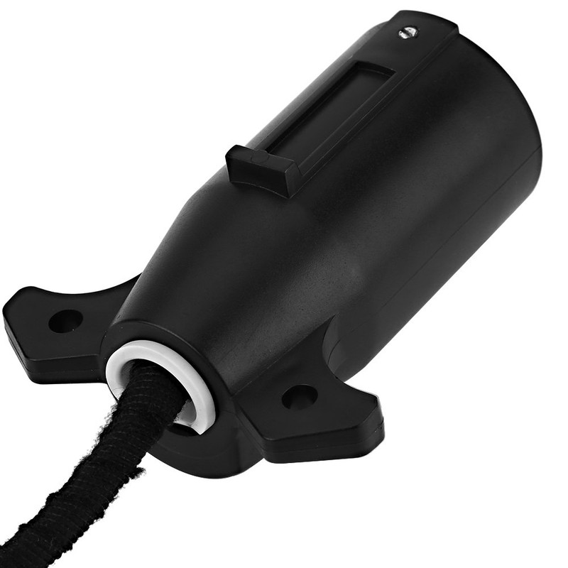 Trailer Adapter,6-24V 7 to 4 Pin Trailer Plug Adapter Blade