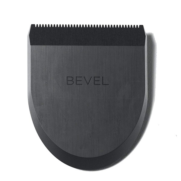 Bevel Square Trimmer Blade Attachment - Compatible with Bevel Trimmer Only, Beard Trimmer for Men, Mustache Trimmer, Cordless Face, Neck and Body Hair Trimmer Attachment Head - Black, 1 Count