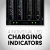 Panasonic eneloop Advanced, Cargador Individual de batería con 4 Luces