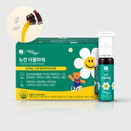 Newkan Wiggle Wiggle Double Power Milk Thistle + 30 Multivitamins 30 Days' Vitality Magnesium Multivitamin / 뉴칸 위글위글 더블파워 밀크씨슬 + 멀티비타민 30개 30일분 활력 마그네슘 종합비타민