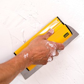 HARDY WORKING TOOLS Plaster Spatula 25 cm - Surface Spatula Made of Stainless Steel - Spatula Tool - Japanese Spatula - Wall Tools - Painter's Spatula - Professional Facade Spatula for Spatulating,
