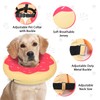 Dog Cones Recovery Collars After Surgery Inflatable Pet Cone Soft