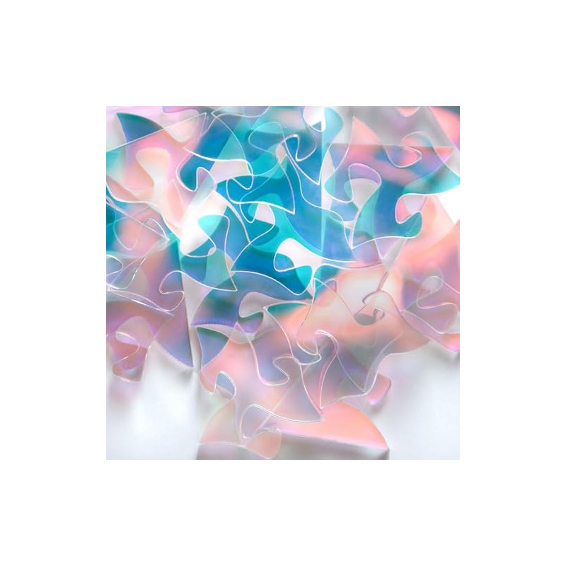 Triad 49 Puzzle - Unique Iridescent Acrylic Jigsaw For Adults,