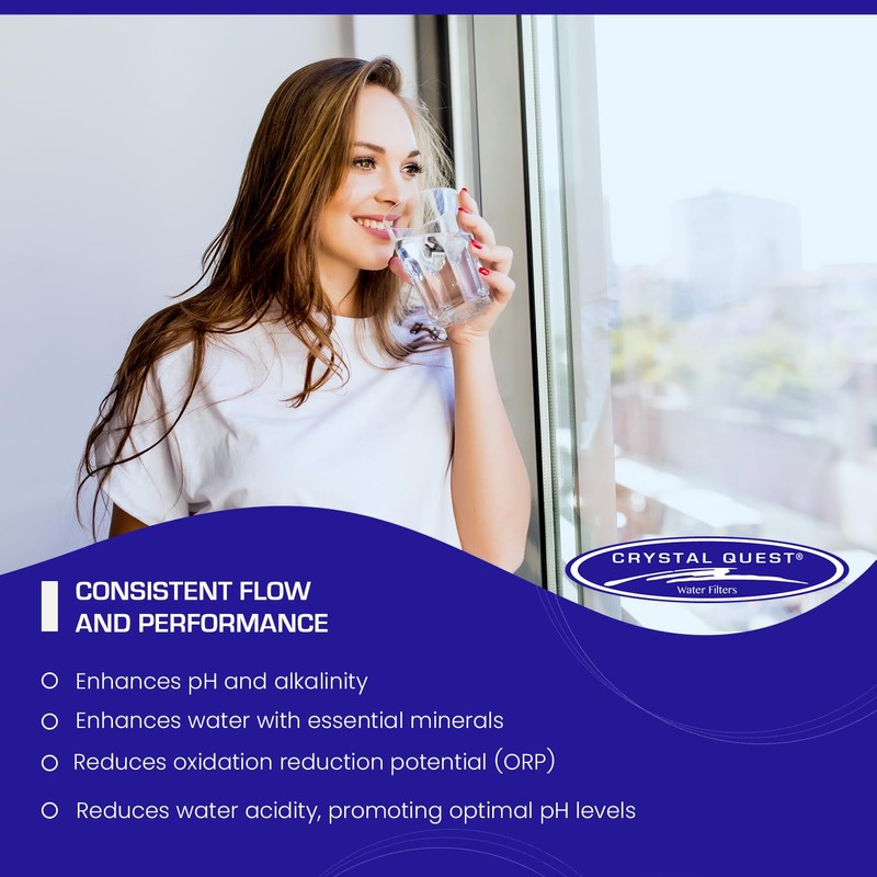 Crystal Quest Alkalizer, Ionizer, Mineralizer & Oxidation Cartridge – Boosts