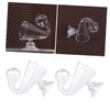 GRIRIW Fish Tank Co2 Concentration Monitor 2pcs Glass Co2 Checker