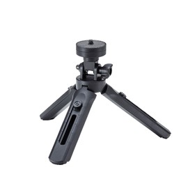 Sanwa Supply DG-CAM27 Desktop Tripod for WEB Cameras and Smartphones, Compact, Includes Smartphone Holder, Black