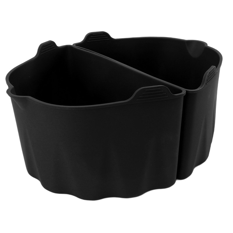 2Pcs Slow Cooker Liner 6‑7QT Silicone Cook Pot Divider Slow