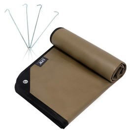 Jungle Cape: LYN All-Weather Heavy Solar Emergency Life Saving Blanket - Sunburn, Reflects Space Heat Infrared - Can Block Polyester Film/Foil Insulation for Rescue, Backup, Camping, Hiking, Traps, Snowy Roads, Pets..