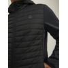 JACK & JONES Male quilted jacket, lightweight, Black 3, m