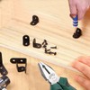 Samcos L-Shaped Fitting Stainless Steel L-Angle Bracket Right Angle Hook