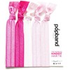 Popband Bubblegum Elastic Hair Tie Bands 5 Pack