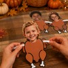 Irenare 22 pcs Fall Thanksgiving DIY Turkey Banner Turkey Paper