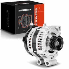 A-Premium Alternator Compatible with Land Rover Range Rover 10-12, LR4 2010 & Jaguar F-Pace, F-Type, XE, XF, XFR, XJ, XJR, XK, XKR, 12V 150Amp Clockwise 6-Groove Pulley