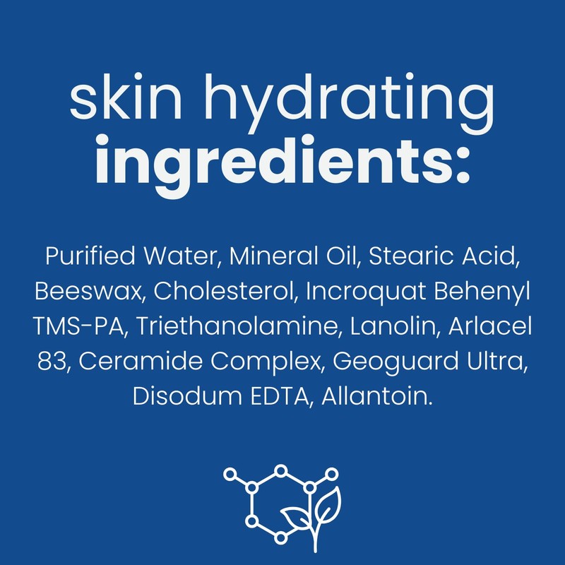 Cutemol CM Emollient Cream - Natural Beeswax & Ceramides for