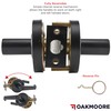 OAKMOORE Commercial Door Handle Black - Grade 2 Lockset -