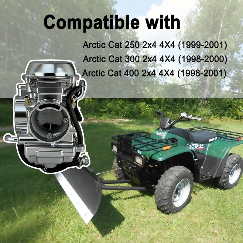 Carburetor Fit for Arctic Cat 250 300 400 2x4 4x4