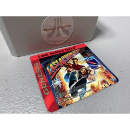 Unbranded Last Action Hero (Sega Genesis) Replacement Label