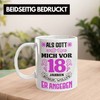 Trendation - 18. Geburtstag Geschenk Mädchen Frauen Lustiger Spruch 18er
