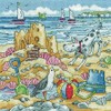Heritage Crafts Cross Stitch Kit - Sandcastle