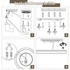 muyuua Ceiling Light LED Ceiling Light Flat Bedroom Lamp 18