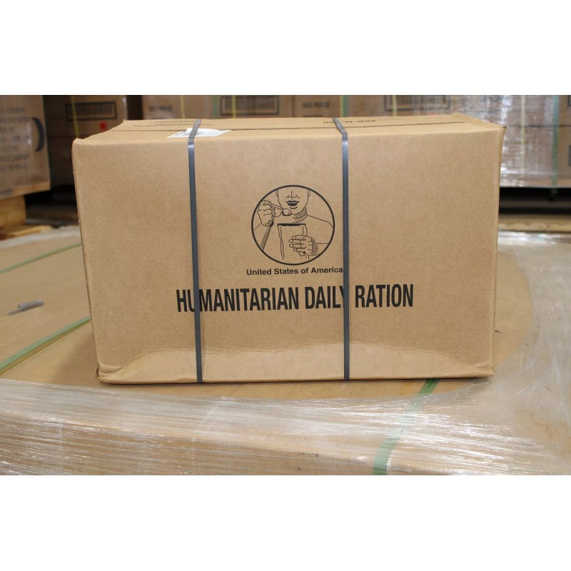 Sopakco/Wornick MRE Meal Cases - HUMANITARIAN DAILY RATION - RANDOM
