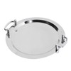 Stainless Steel Buffet Plate Bright Mirror Finish Serving Tray with