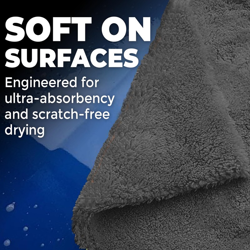 Towelogy FX40 PRO Microfibre Car Drying Towel – Edgeless Design