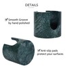 JIMEI Travertine Marble Sponge Holder for Kitchen Sink - Natural