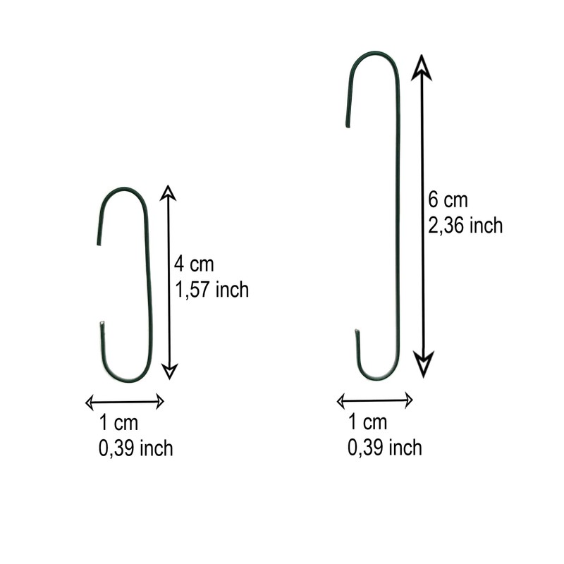 MC Trend Christmas Baubles Tree Hook Hanger for Christmas Tree