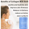 Creamy Coconut Collagen Milk Bath Soak Powder Moisturize & Soften