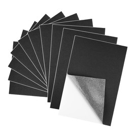 Felt Sheet, Cloth Tape, Leisure Sheet, Large Size, Nylon Repair Sheet, Free Cut, Perfect for DIY, Handmade, Black, Prevents Scratches and Stimbles, Scratch Free, Set of 10 (11.8 x 8.3 inches (30 x 21