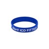 4 Pack - ICD Fitted Medical Alert Wristband Implantable Cardioverter