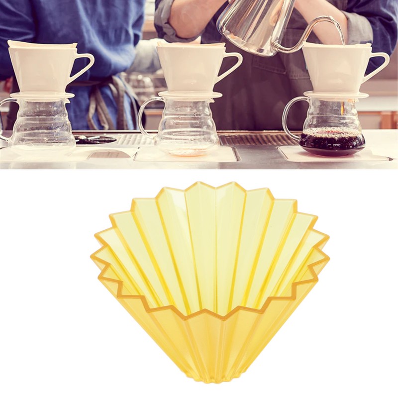Coffee Filter Cup Resin Conical Reusable Hand Brewed Coffee Dripper