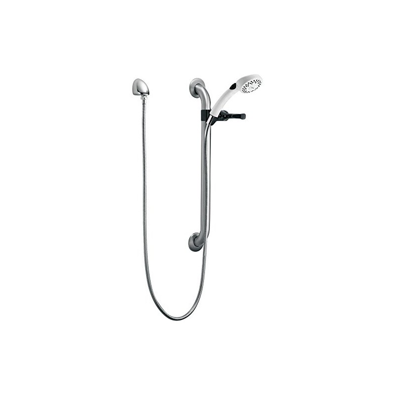 Delta Faucet RPW324HDF Single Function Hand shower with Grab Bar