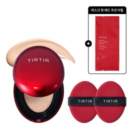 Tyrtir TirTir Mask Fit Red Cushion + Refill 1 + Puff 2P Special Set / 티르티르 마스크 핏 레드쿠션 + 리필1 + 퍼프2P 기획세트